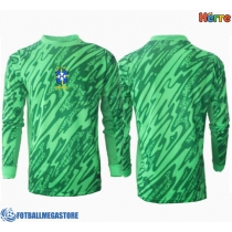 Fotballdrakt Herre Brasil Keeper Hjemmedrakt Copa America 2024 Langermet